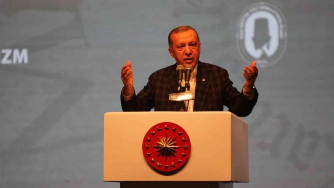 Cumhurbaşkanı Erdoğan: 'Avrupa devletlerinin ülkemizdeki Alevi Bektaşi vatandaşlarımızın üzerinde oynamaya çalıştığı kirli oyunu sizlerin de gördüğüne inanıyorum'