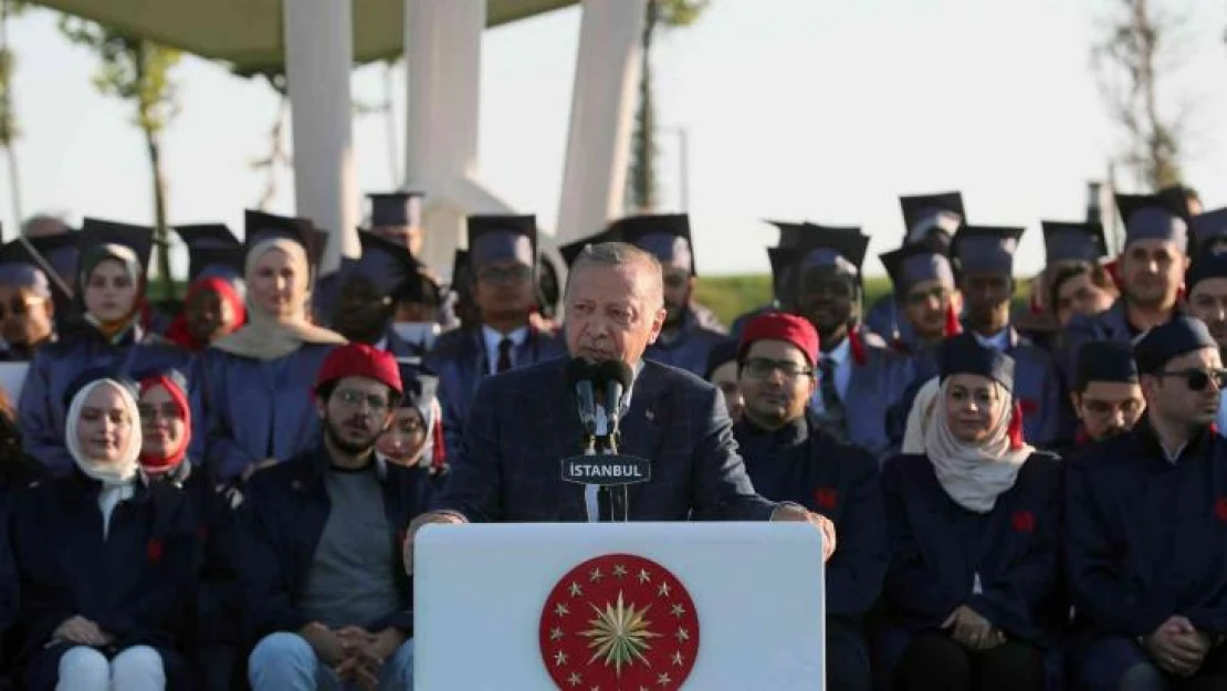 Cumhurbaşkanı Erdoğan: 'Cumhuriyetimizin kuruluşunun 100. yılı olan 2023, büyük ve güçlü Türkiye'nin inşasında tarihi bir dönüm noktası olacaktır'