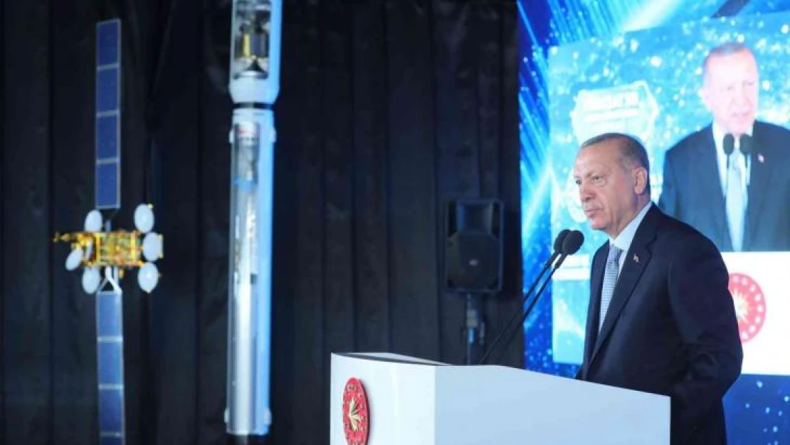 Cumhurbaşkanı Erdoğan:  Vizyonsuzlara kötü bir haberimiz daha var, İMECE'yi 2023'ün Ocak ayında Türksat 6A'yı da yine 2023 yılının ortalarında uzaya fırlatıyoruz'