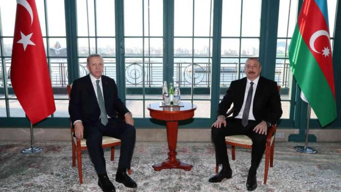 Cumhurbaşkanı Erdoğan, Aliyev ile görüştü