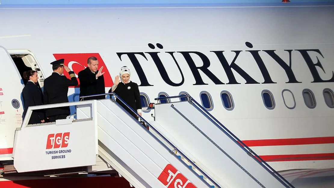 Cumhurbaşkanı Erdoğan Fransa'ya gitti