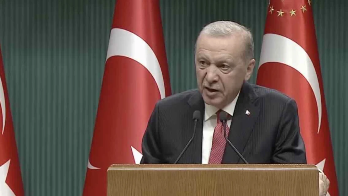 Cumhurbaşkanı Erdoğan'dan kabine toplantısı sonrası flaş açıklamalar