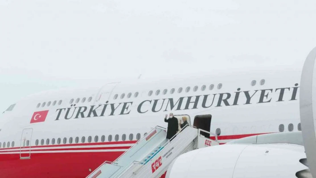 Cumhurbaşkanı Erdoğan Özbekistan'a gitti