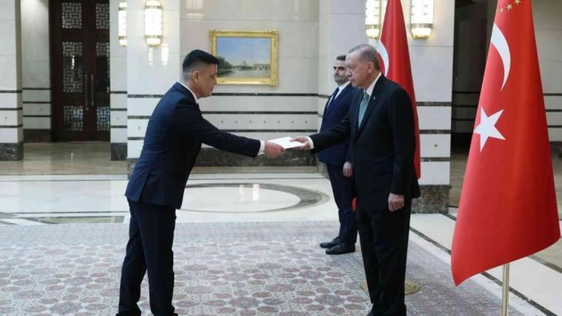 Cumhurbaşkanı Erdoğan, Türkmenistan Büyükelçisi Ishanguliyev'i kabul etti