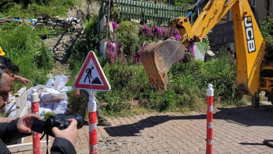 Cumhurbaşkanı söz vermişti, o ilçede doğalgaz çalışmaları sürüyor