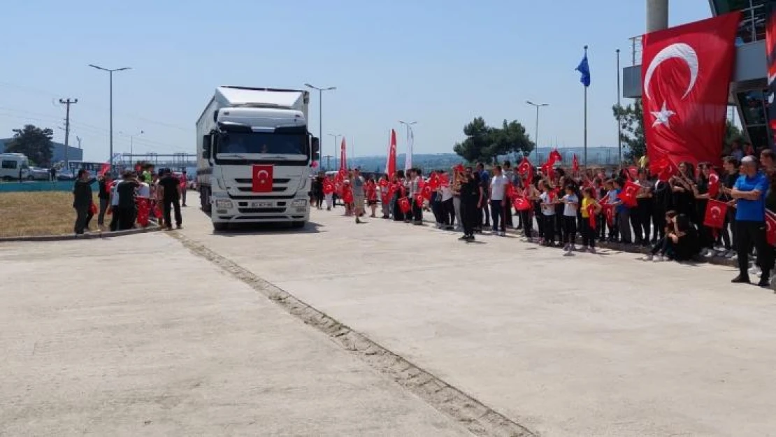 Cumhurbaşkanlığı 'Spor Aşkı Engel Tanımaz' tırı Tekirdağ'da