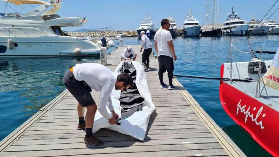 Cumhurbaşkanlığı 3. Uluslararası Yat Yarışları'nda ilk tekne Bodrum'a ulaştı