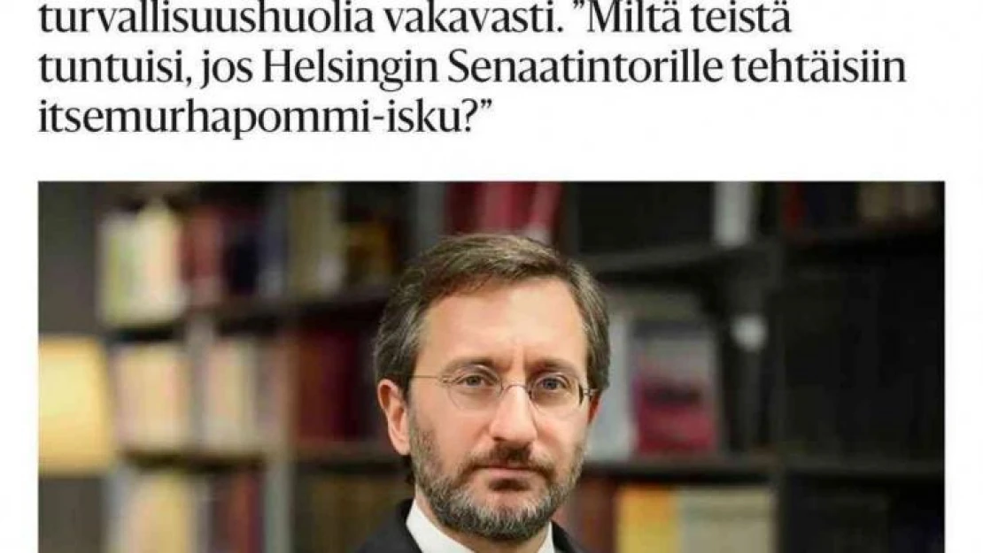 Cumhurbaşkanlığı İletişim Başkanı Altun: 'NATO üyeliğinin bir hak değil ayrıcalıktır'