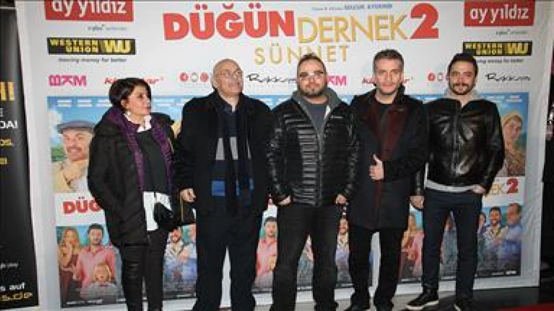 Düğün Dernek 2: Sünnet'in Almanya galası yapıldı