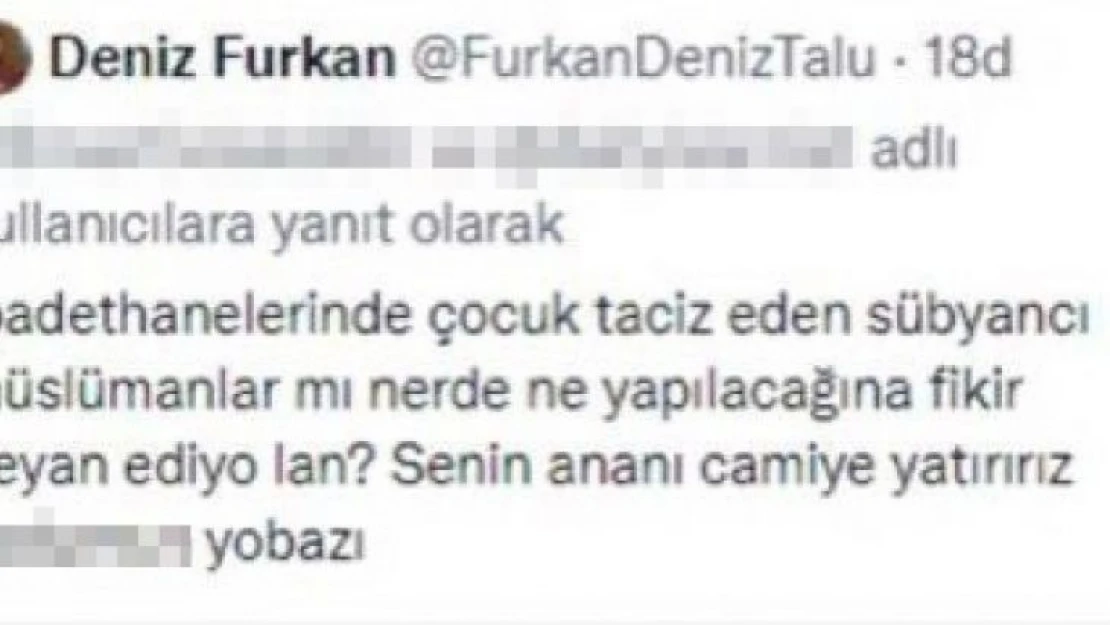 Deniz Furkan Talu hakkında 5 yıla kadar hapis talebi