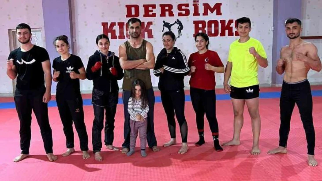 Dersim kick boks sporcuları, Dünya Kupası'nda Türkiye'yi temsil edecek