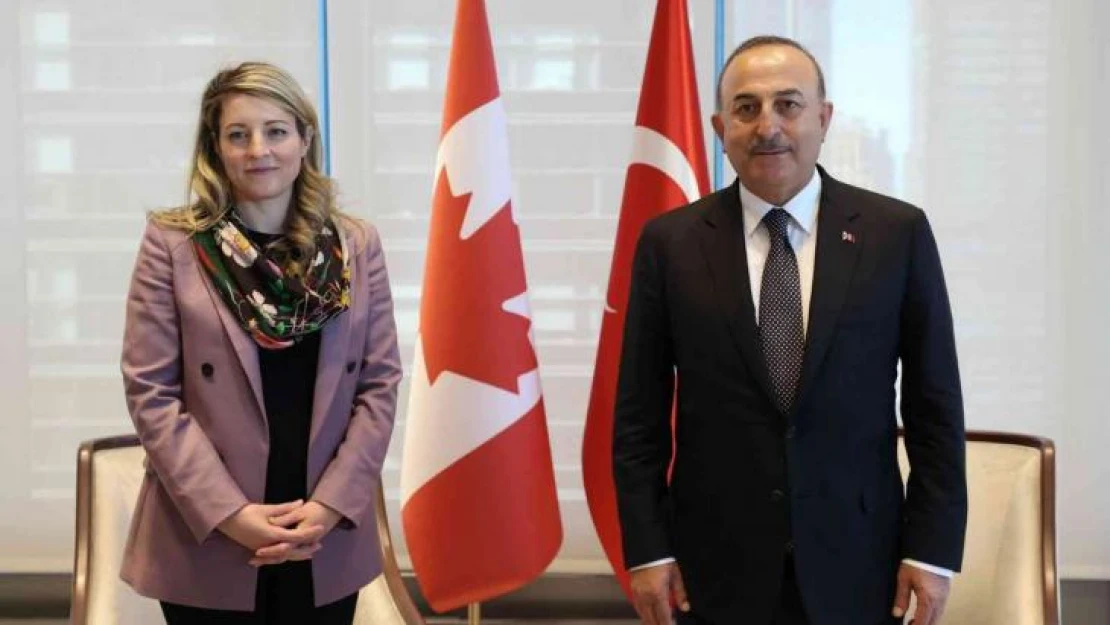 Dışişleri Bakanı Çavuşoğlu, Kanada Dışişleri Bakanı Melanie Joly ile görüştü