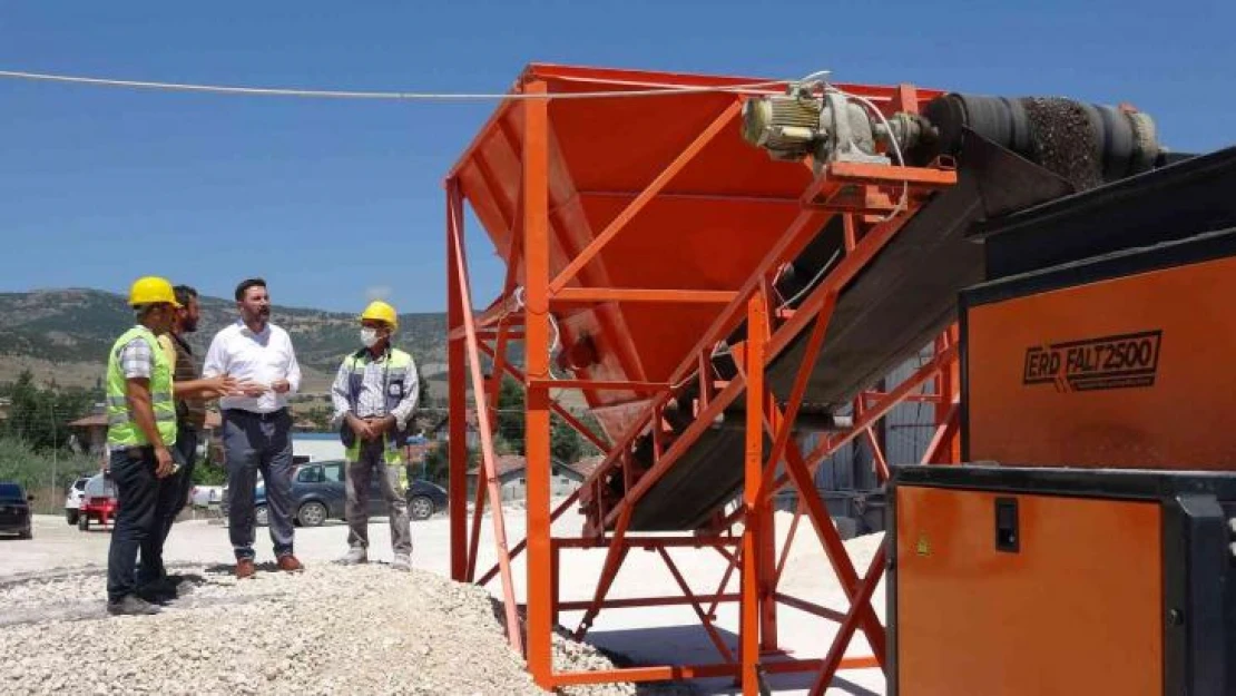 Doğa atık asfalttan kurtarıldı, geri dönüşümle tasarruf sağlandı