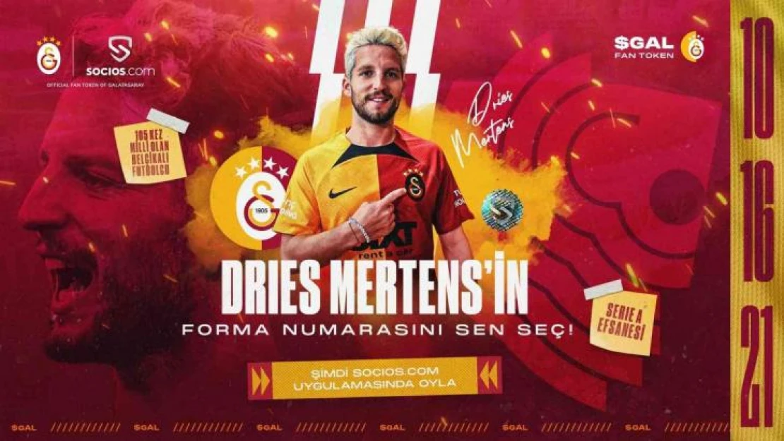 Dries Mertens'in forma numarasını taraftarlar seçecek