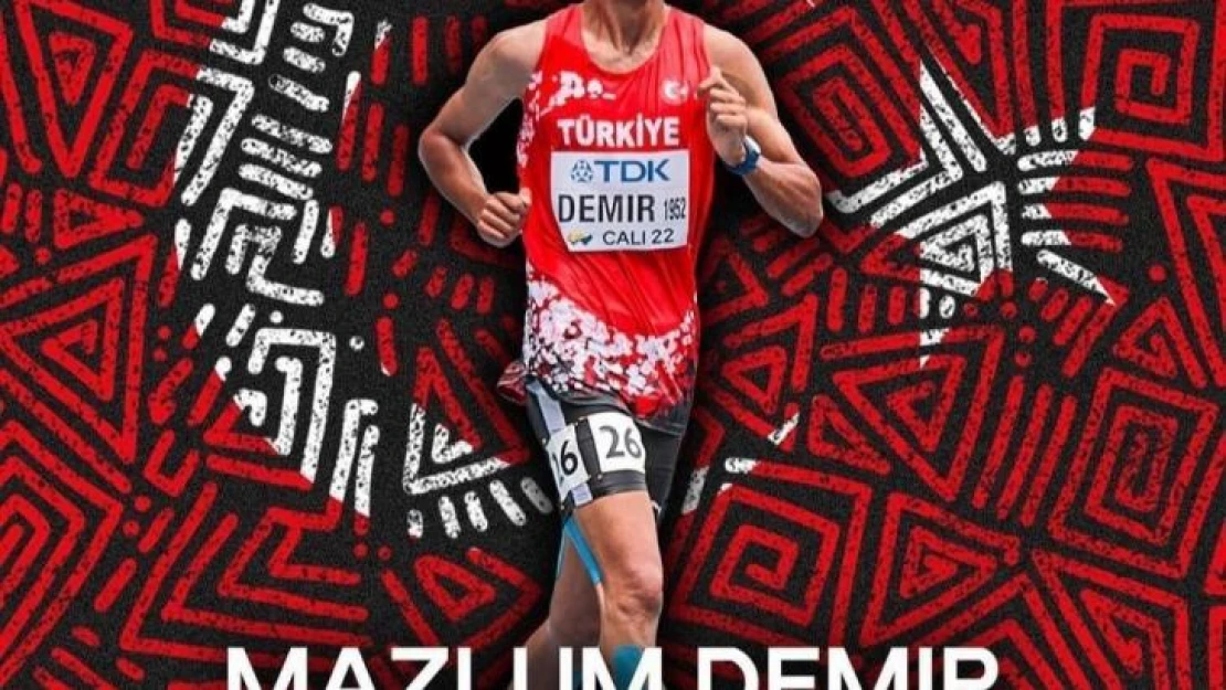 Dünya 20 Yaş Altı Atletizm Şampiyonası'nda Mazlum Demir'den altın madalya