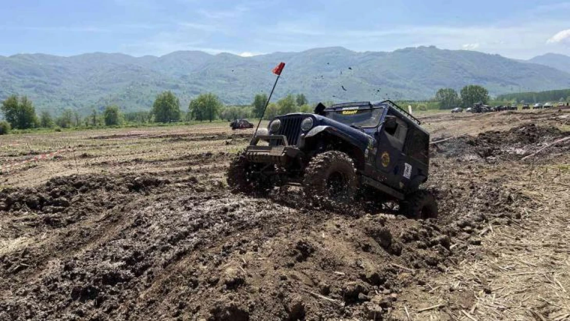 Düzce'de off-road yarışları heyecanlı anlara sahne oldu