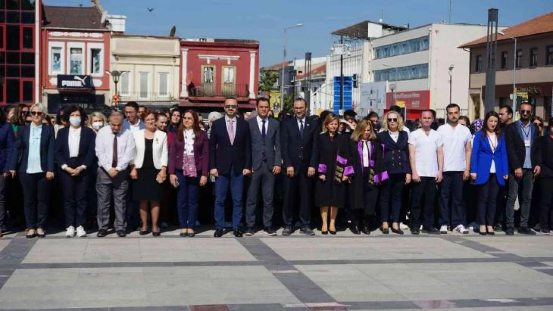 Edirne'de 'Hemşireler Günü' kutlamaları