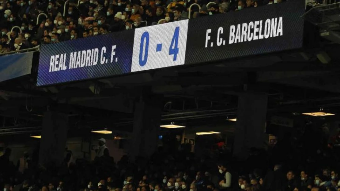 El Clasico'da kazanan Barcelona