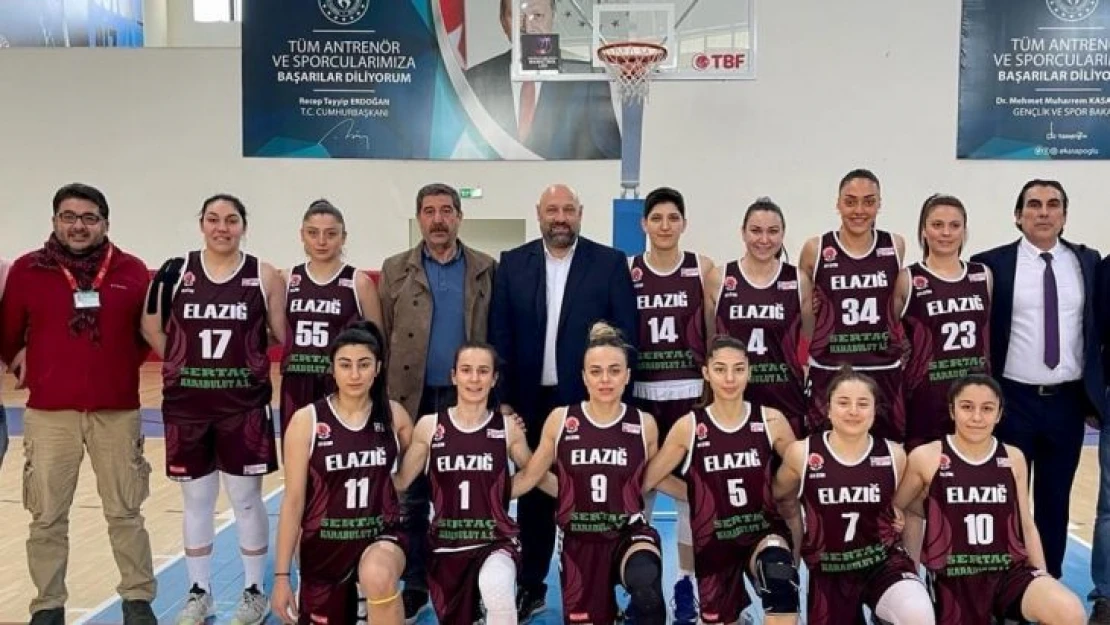 Elazığ Basketbol TKBL'ye yükseldi