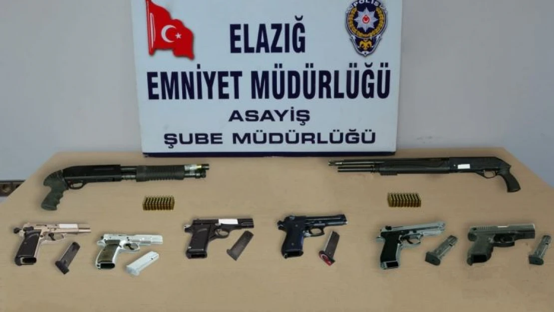 Elazığ'da asayiş ve şok uygulamalarında 126 kişi yakalandı