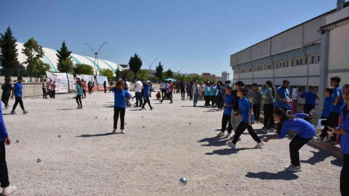 Elazığ'da bocce müsabakaları tamamlandı