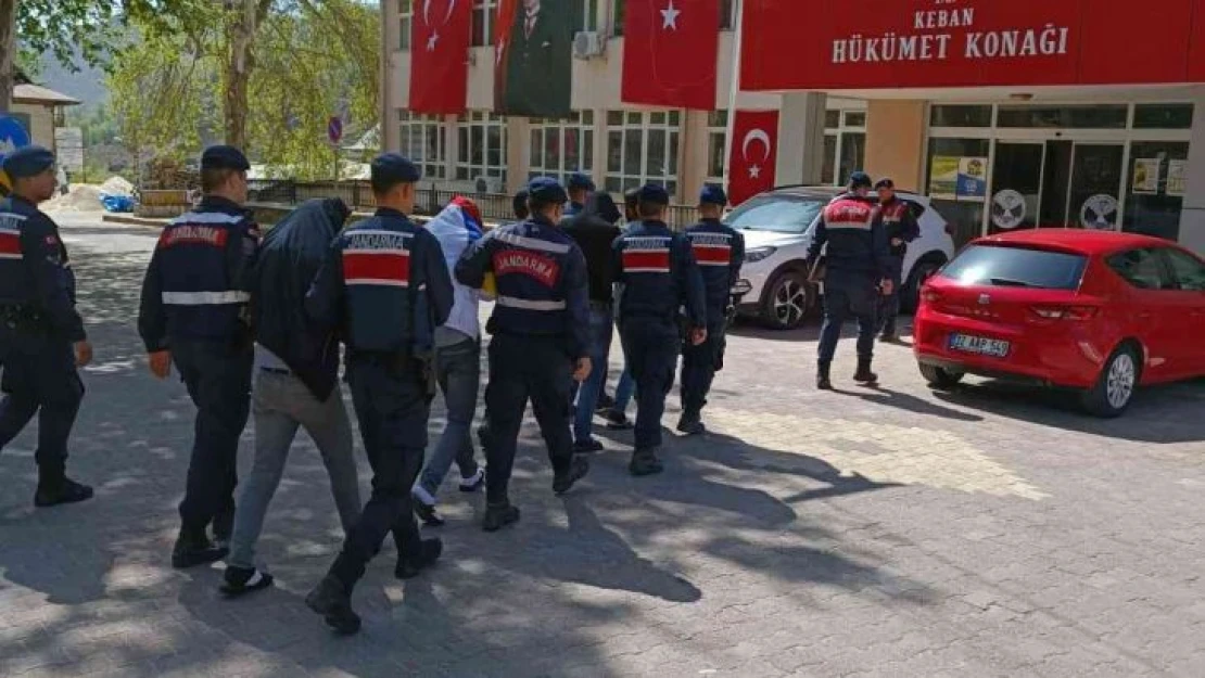 Elazığ'da hayvan çiftliğinden hırsızlık yapan 4 şüpheli yakalandı