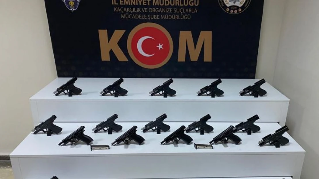 Elazığ'da silah kaçakçılarına operasyon: 3 tutuklama