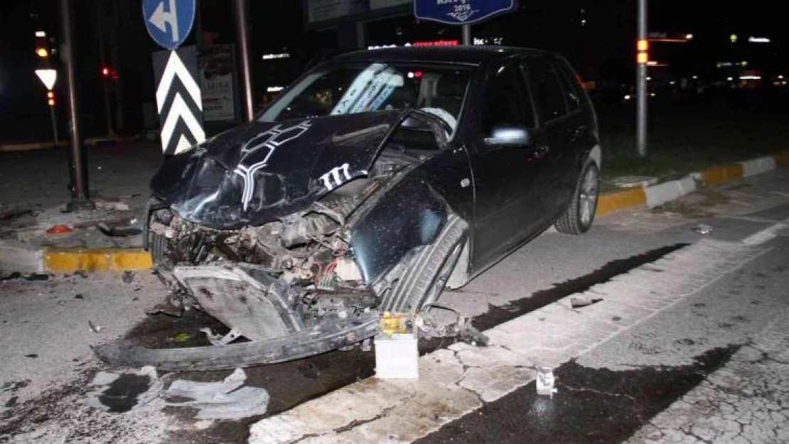 Elazığ'da trafik kazası: 1 yaralı