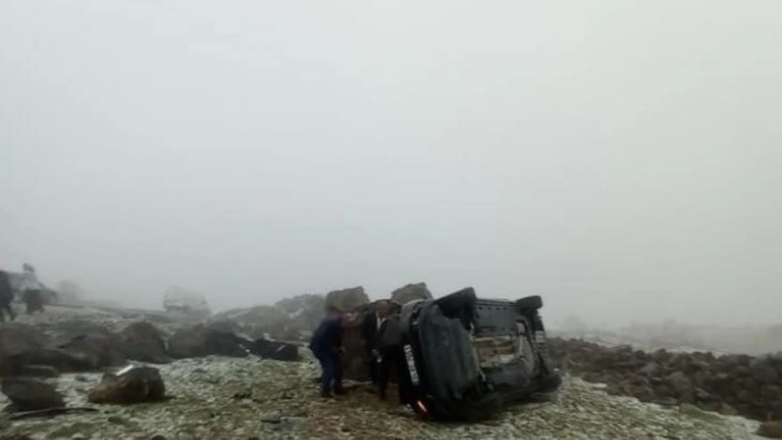 Elazığ'da trafik kazası: 4 yaralı