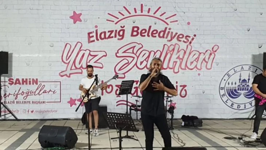 Elazığ'da yaz şenliklerine vatandaşlardan yoğun ilgi