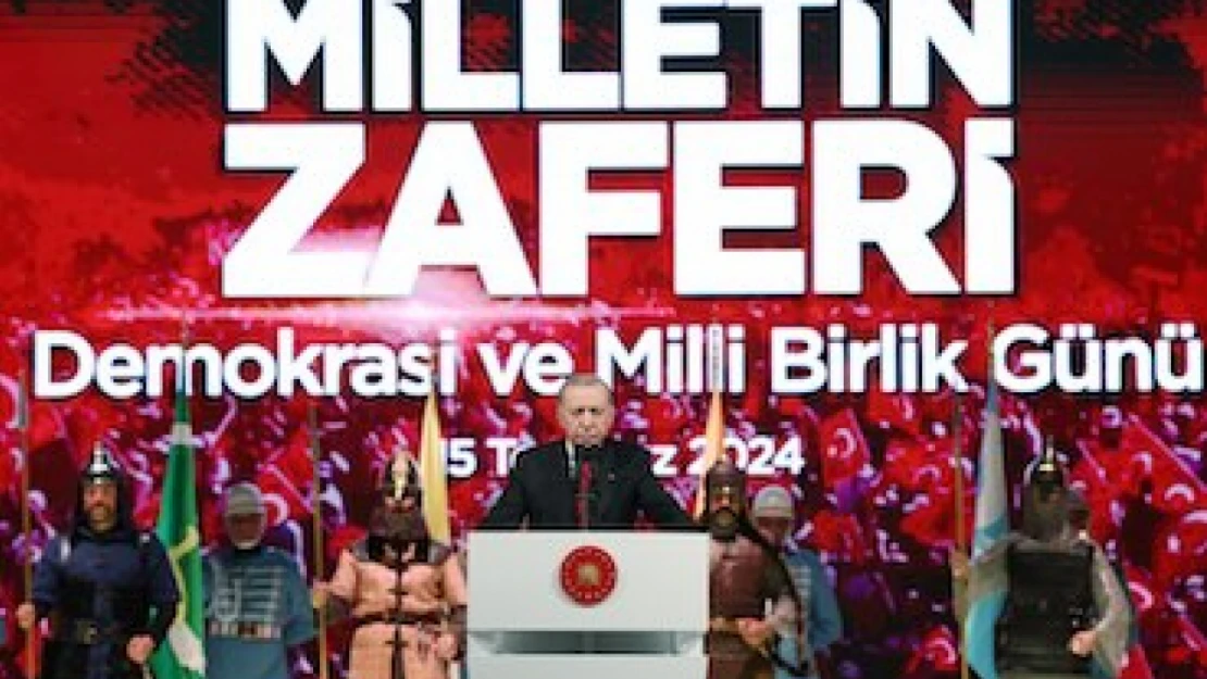 Erdoğan 15 Temmuz anmasında konuştu: Ruhunu 1 dolara satanları utançla hatırlıyoruz