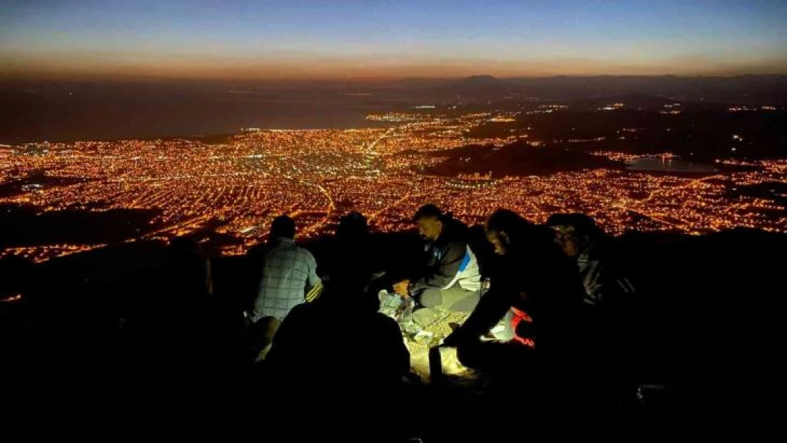 Erek Dağı'ndan gün batımı