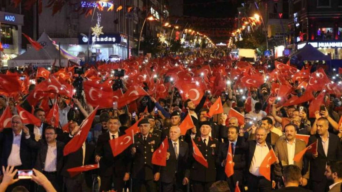 Erzurum, 15 Temmuz'da yine tek yürek oldu