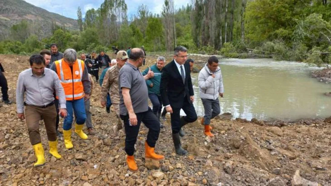 Erzurum'da heyelan: 3 yaralı