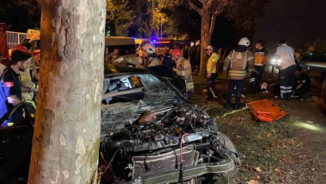 Esenler'de kan donduran kaza: 5 ölü, 1 ağır yaralı