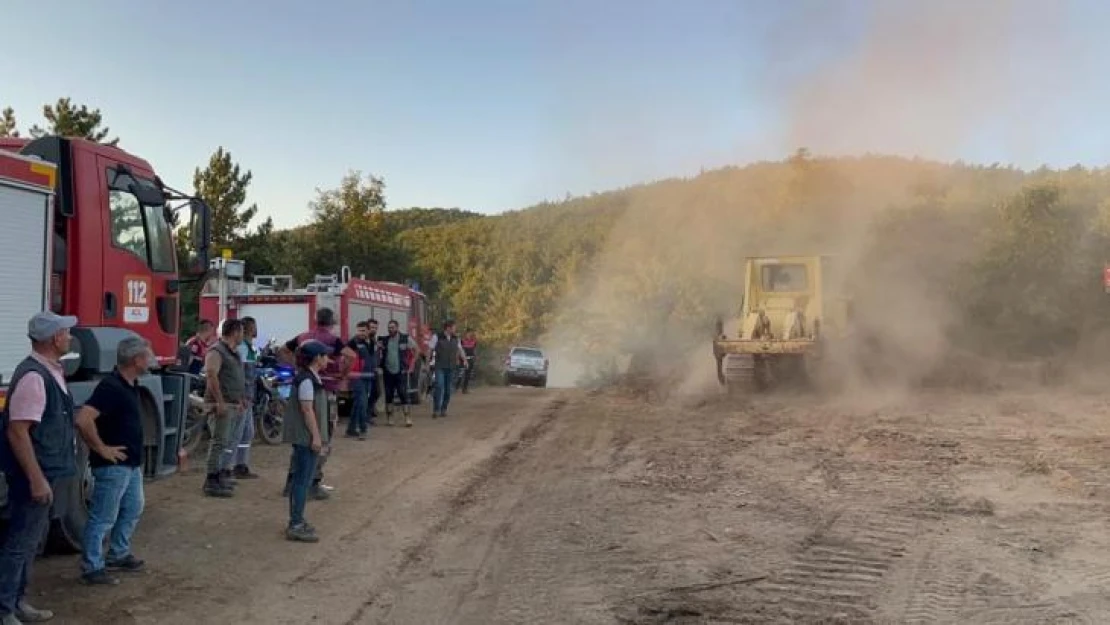 Eskişehir'de çıkan orman yangını kısmen kontrol altına alındı