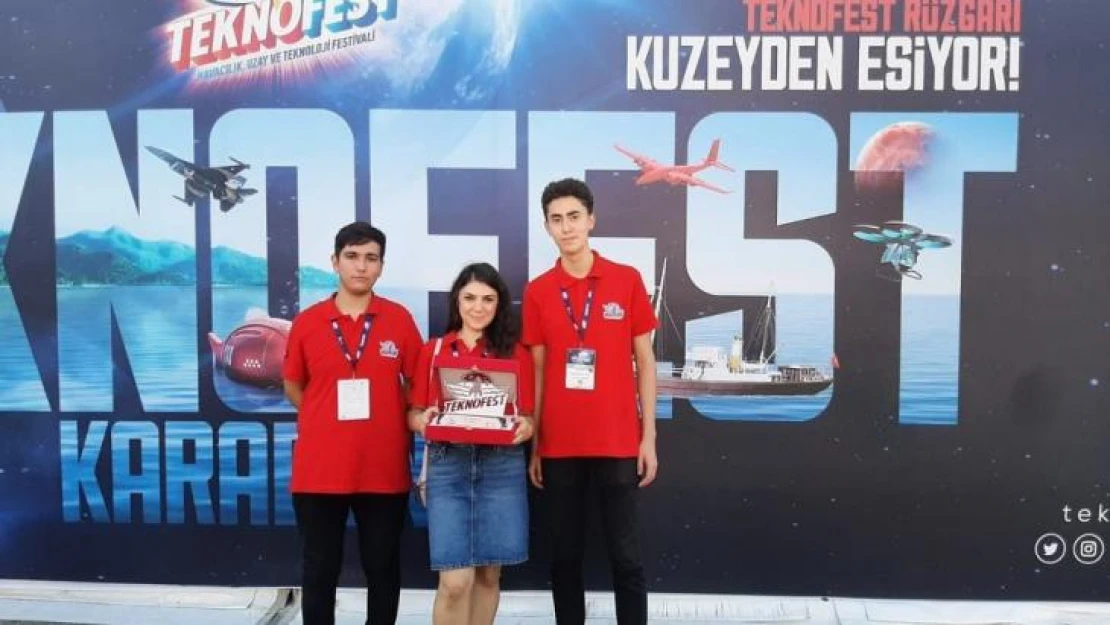 Eskişehirli teknoloji ekibi, TEKNOFEST 2022'de dikkat çeken bir projeye imza attı