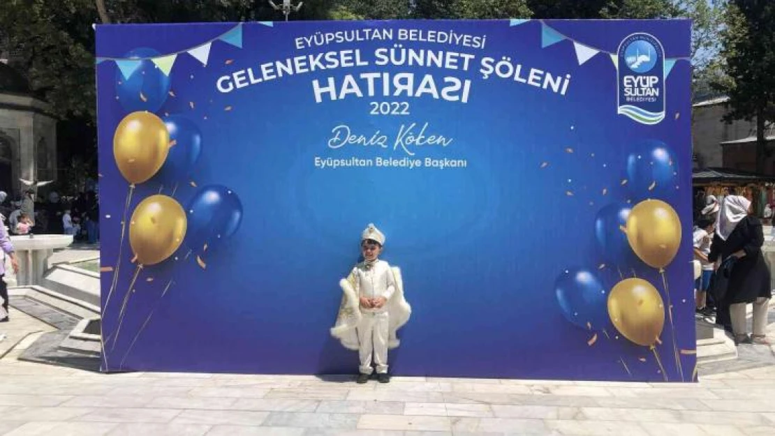 Eyüpsultan'da toplu sünnet şöleni düzenlendi