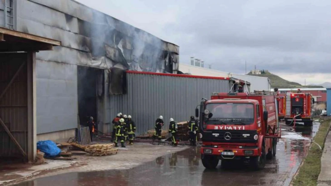 Fabrika yangını böyle başladı