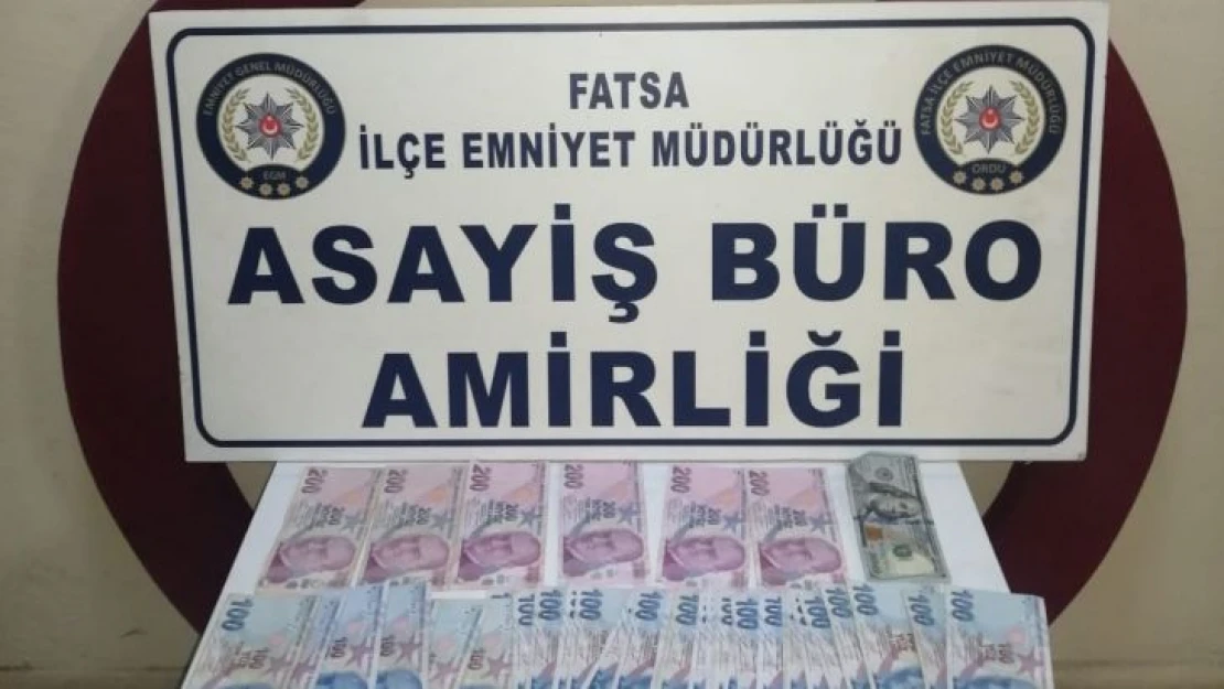 Fatsa'da kumar oynayan kişilere suçüstü