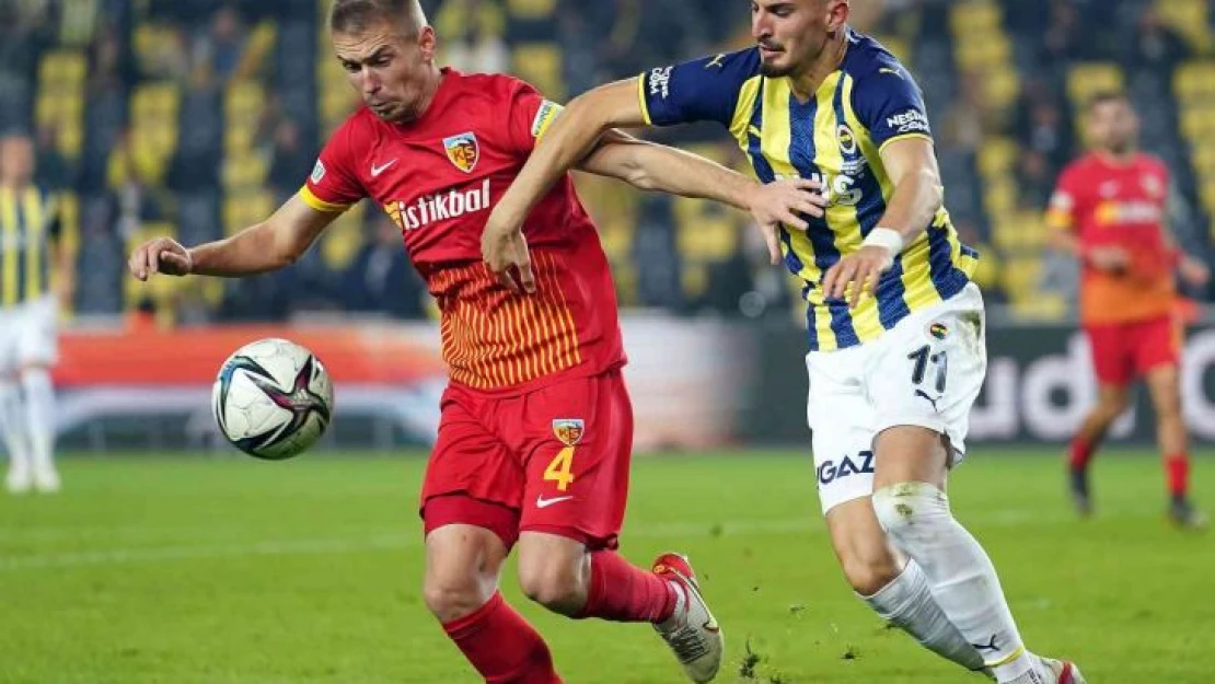 Fenerbahçe ile Kayserispor 42. randevuda