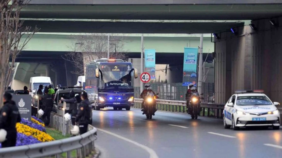 Fenerbahçe stada geldi