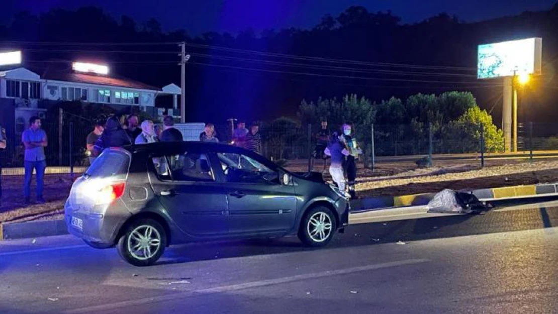 Fethiye'de otomobilin çarptığı kadın hayatını kaybetti