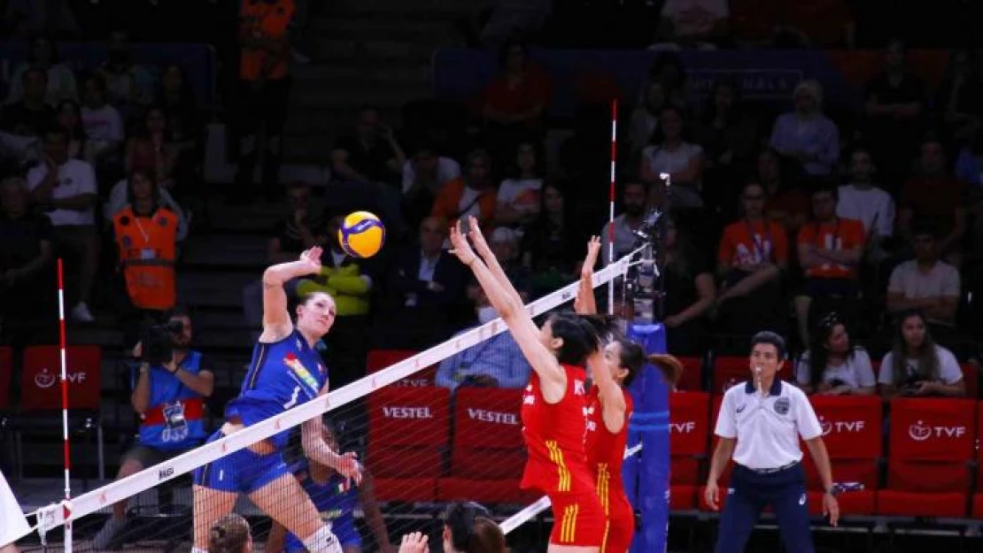 FIVB Kadınlar Milletler Ligi: İtalya: 3 - Çin: 1