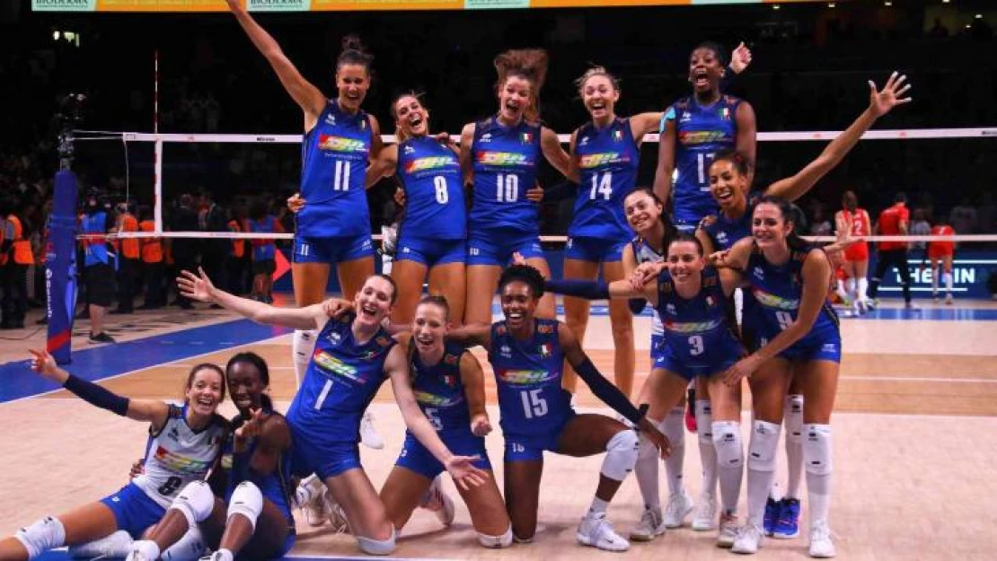 FIVB Kadınlar Milletler Ligi: Türkiye: 0 - İtalya: 3