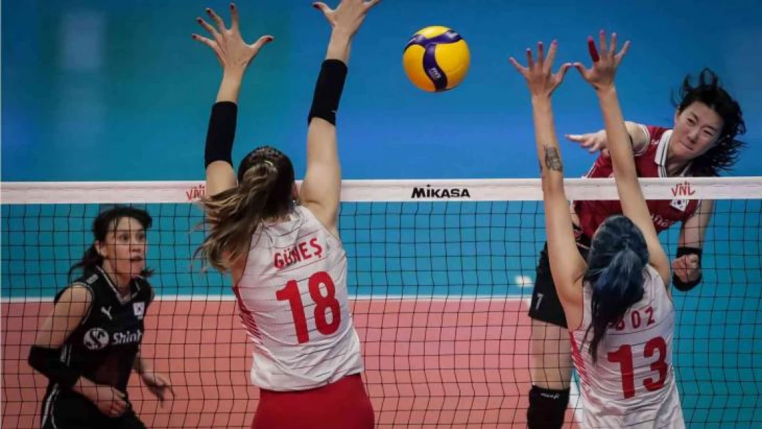 FIVB Milletler Ligi: Türkiye: 3 - Güney Kore: 1