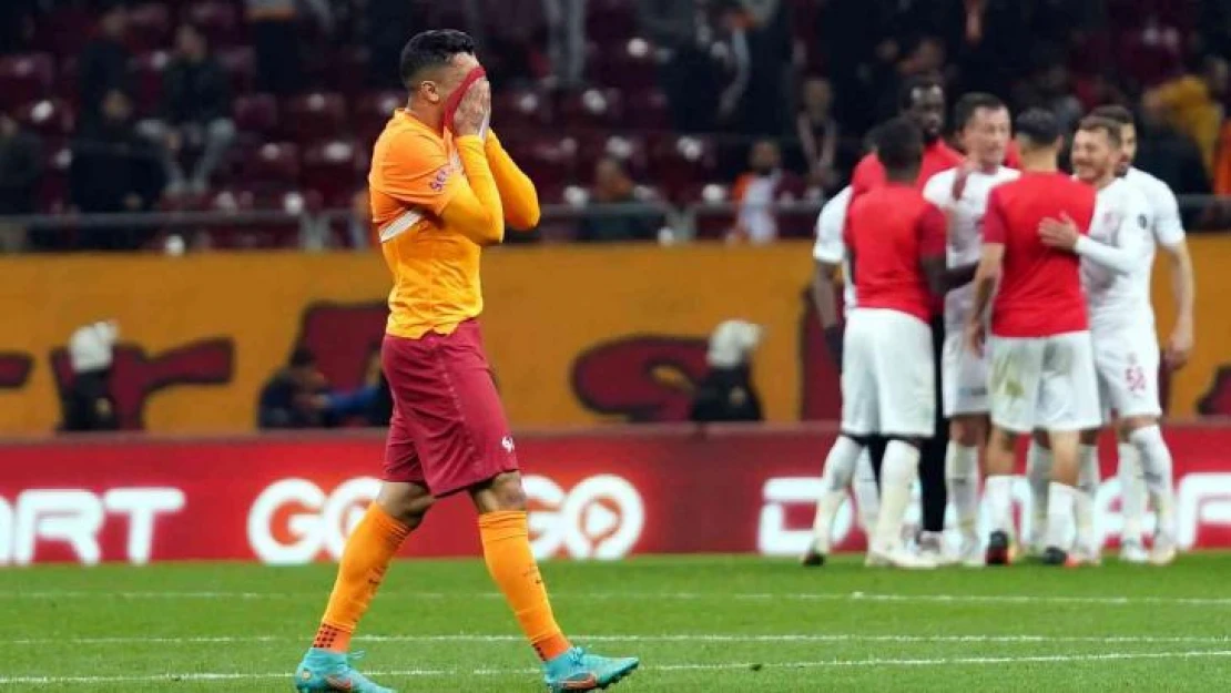 Galatasaray evinde 5 maç sonra kaybetti