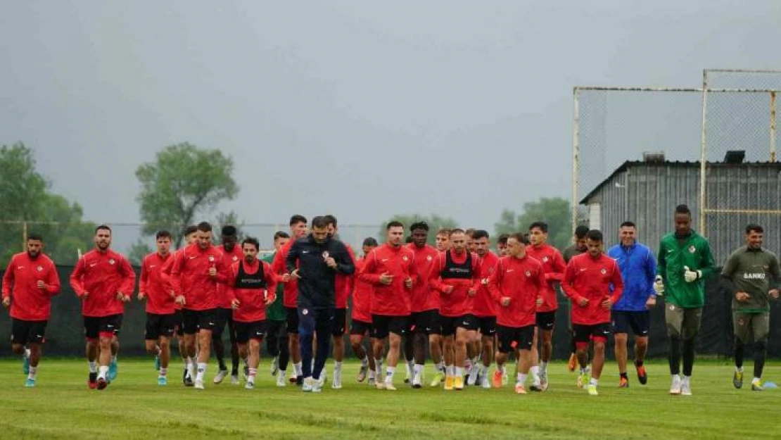 Gaziantep FK hazırlıklarını Bolu'da sürdürüyor