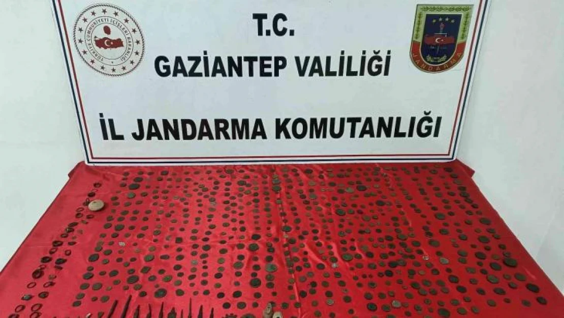 Gaziantep'te uyuşturucu ve tarihi eser kaçakçılığı operasyonu: 2 gözaltı