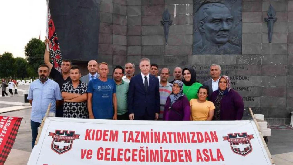Gaziantepspor'un eski çalışanlarına müjde